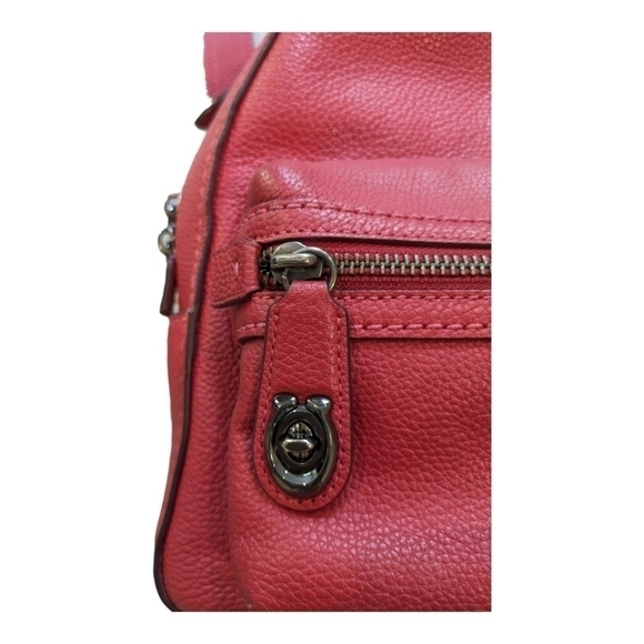 Coach backpack in  red - Picture 6 of 8